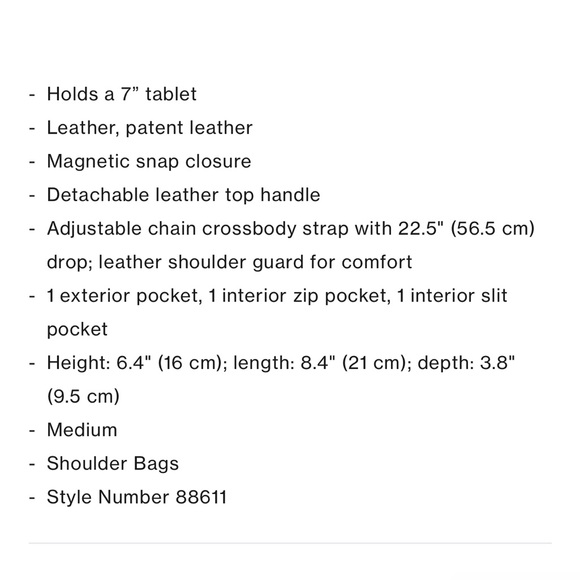 Tory Burch Robinson Color Block Convertible Handbag - Picture 9 of 9